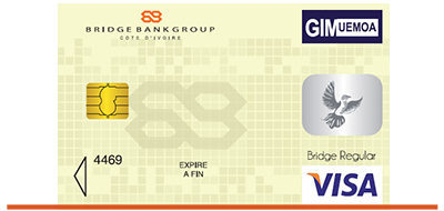 Carte Visa Regular Bridge Bank Group