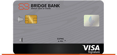 Carte Visa Signature Bridge Bank Group